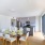open dining area next to kitchen